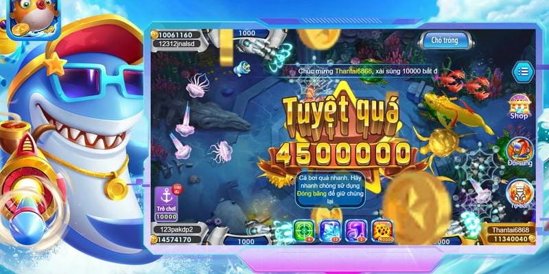 Lối chơi săn cá rồng hiểu quả